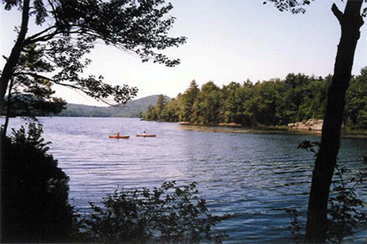 View of Putnam Pond